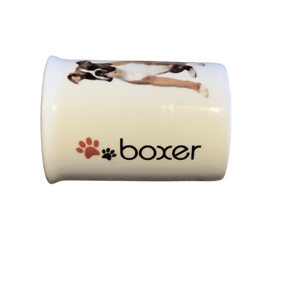 Boxer Dog Ceramic Mug Coffee Cup Paw Print Interior Dimension 9 Pets 4" - Picture 3 of 6